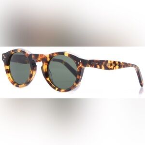 Céline Bevel Prescription Tortoise Shell Sunglasses